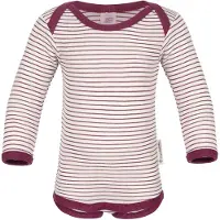 Engel Body l/ä - Ull/Silke - Natural/Orchid - - 86/92 - Body L/Ä
