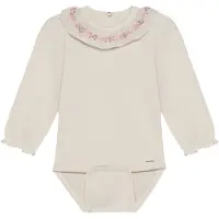 Minymo Body l/ä - White Swan - - 1½ år (86) - Body L/Ä