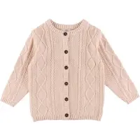 Copenhagen Colors Cardigan - Stickad - Soft Rosa - - 68 - Cardigan