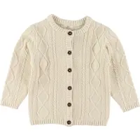 Copenhagen Colors Cardigan - Stickad - Cream - - 74 - Cardigan