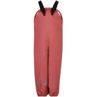 CeLaVi Regnbyxor. Hängslen - Återvunnen PU - Dusty Cedar - - 80 - Regnbyxor