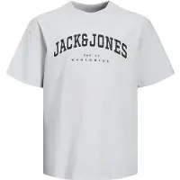 Jack & Jones T-shirt - JjeCaleb - White - - 14 år (164) - T-shirt