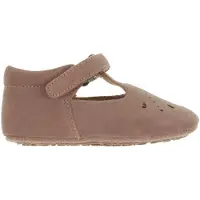 Bisgaard Ballerina Inneskor - Blomning - Rosa m. Hålmönster - - 19 - Innerskor