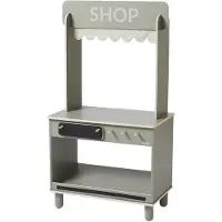 Flexa Butik och café - Trä - Play - Natural Green - - One Size - Leksakskök