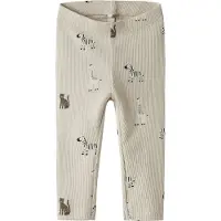 Name it Leggings - Rib - NbnTolla - Summer Sand - - 62 - Leggings