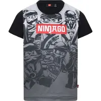 LEGO Ninjago T-shirt - LWTaylor - Svart - - 4 år (104) - T-shirt