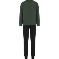 JBS Pyjamas - Bambu - Grön - - 9-10 år (134-140) - Pyjamas 2-delad