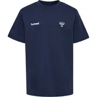 Hummel T-shirt - hmlJR Grafik - Dress Blues - - 5-6 år (110-116) - T-shirt