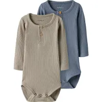 Name it Sparkdräkt/body 'NBMKab' camel / duvblå