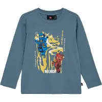 Lego Wear Ninjago Tröja - LwTaffy - Blå - - 4 år (104) - Tröja