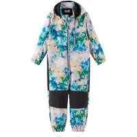 Reima Softshelloverall m. Fleece - Nurmes - Fresh Blue - - 2 år (92) - Softshell