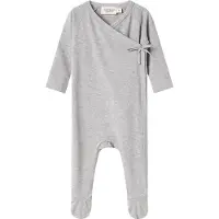 MarMar Onesie M/f - Rubetta - Nej - Ljustgråmelerad - - 68 - Onesie