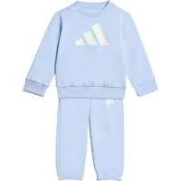 Adidas Sweatset - I BL FL JOG 240 - GLOBLU/White/WHI - - 1 år (80) - Sweatset