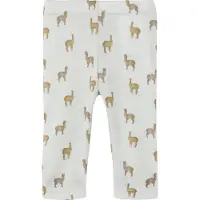 Lil´ Atelier Lil' Atelier Leggings - Ull - NbmNoel - Grå Dawn/Lama - - 62 - Leggings - Ull