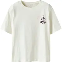 Name it T-shirt - NkfBenna - Gardenia - - 7-8 år (122-128) - T-shirt