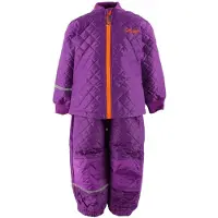 CeLaVi Termokläder - Lila m. Orange - - 2 år (92) - Termokläder