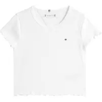 Tommy Hilfiger T-shirt 'Essential Extra Slim Short Sleeve' vit