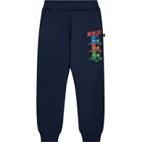 Lego Wear LEGO Ninjago Sweatpants - LwPasi 700 - Dark Marinblå m. Tryck - - 12 år (152) - Sweatpants