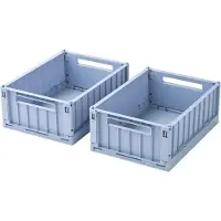 Liewood Förvaringslåda - 25x18x9,5 cm - Small - 2-pack - Dusty L - - One Size - Förvaringslåda