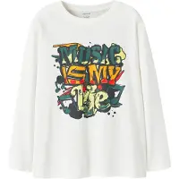 Name it Tröja - NkmVeldo - Cloud Dansare/Music - - 11-12 år (146-152) - Tröja