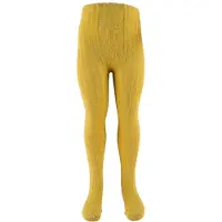 Condor Strumpbyxor - Rib - Currygul - - 3-6 mån - Strumpbyxor