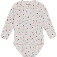 Minymo Body l/ä - Marshmallow White - - 56 - Body L/Ä