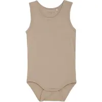Minymo Body u/ä - Viskos - Enkelt Taupe - - 68 - Body U/Ä
