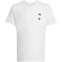 Adidas T-shirt - Minecraft - Vit m. Tryck - - 8 år (128) - T-shirt