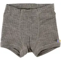 Joha Boxershorts - Ull - Brunmelerad - - 150 - Boxershorts