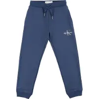 Calvin Klein Sweatpants - Monogram Logo - Blue Jean - - 16 år (176) - Sweatpants