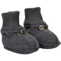 Mikk-Line Tofflor - Ull - Noos - Anthracite Melerad - - 50/56 - Tofflor