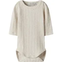 Name it Body l/ä - Rib - NbfBarba - Peyote Melange - - 74 - Body L/Ä