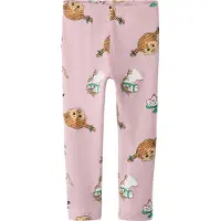 Name it Leggings - Rib - NmfSoca Pippi - Minnessak Lilac - - 3 år (98) - Leggings