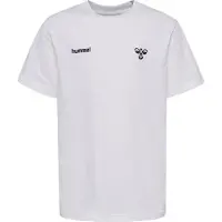 Hummel T-shirt - hmlJR Grafik - White - - 9-10 år (134-140) - T-shirt