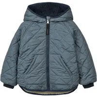 Liewood Termisk/Fleecejacka - Jackson - Vändbar - Whale Blue Mul - - 1 år (80) - Termokläder
