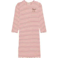 Minymo Klänning - Rib - Kryddad Coral - - 8 år (128) - Klänning