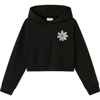 Name it Hoodie - NkfKory - Black - - 6 år (116) - Hoodie
