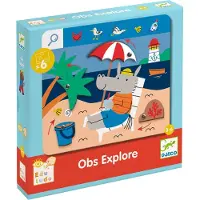 Djeco Observationsspel - Obs Explore - - One Size - Spel