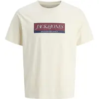 Jack & Jones T-shirt - JorInwood - Antique White - - 10 år (140) - T-shirt