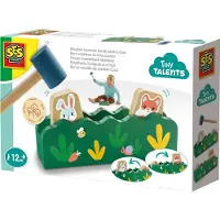 SES Creative Aktivitetsleksaker - Trä - Hammarbräde - Tittebøh - - One Size - Aktivitetsleksaker