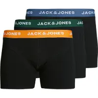 Jack & Jones Boxershorts - Noos - JacGab - 3-pack - Dark Green/B - - 10 år (140) - Boxershorts