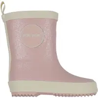 Pom pom Gummistövlar - Rose Glitter - - 21 - Gummistövlar