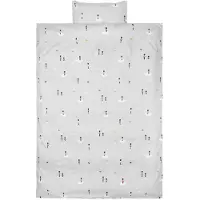 Vanilla Copenhagen Sängkläder - Baby - Tin Stick Man - Cozy Grey - - Baby - Sängkläder - Baby