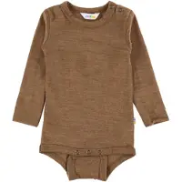 Joha Body l/ä - Ull - Varm Brun - - 90 - Body L/Ä