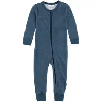 Joha Onesie - Ull/Bambu - Dark Denim - - 60 - Onesie