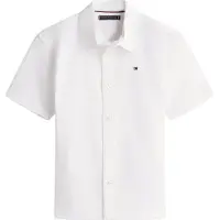 Tommy Hilfiger Essential Flag Embroidery Short Sleeve Oxford Shirt