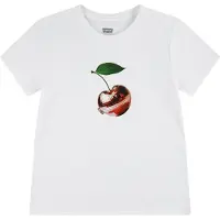 Levi's T-shirt - Bright White m. Tryck - - 14 år (164) - T-shirt