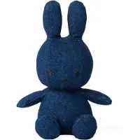 Bon Ton Toys Gosedjur - 23 cm - Miffy - Rå Denim - - One Size - Gosedjur