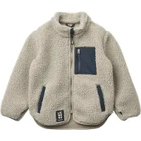 Liewood Fleecejacka - Nolan - Mist - - 5 år (110) - Fleecejacka