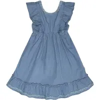 Thats Mine That's Mine Klänning - Jasmin - Denim - Blue - - 4 år (104) - Klänning